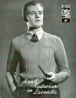 vintage mens jumper knitting patterns