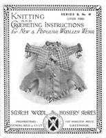 vintage baby jacket crochet pattern 1920