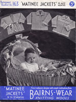 vintage baby knitting patterns 1950s