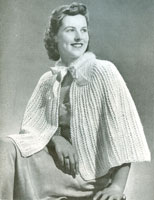 bed cape knitting patterns