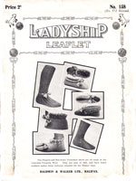 vintage knitting pattern for socks and slippers