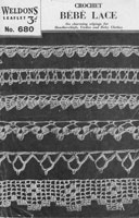 crochet lace edgeings 1940 crcohet patterns