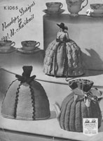 vintage tea cosy knitting pattern 1940s