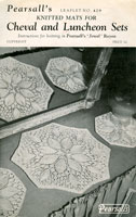vintage doily knitting patterns