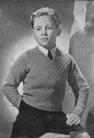vintage boys waistcoat knitting pattern 1960s