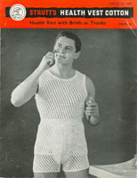 vintage mens knitting pattern for pants
