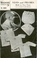 vintage baby vest knitting patterns