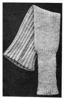 vintage first world war chest protector knitting pattern 
