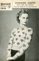 ladies fairisle knitting patterns