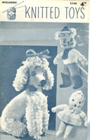 vintage toy knitting patttern