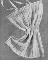 vintage ladies vest spencer knitting pattern 1940s