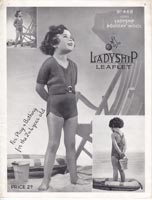 vintage girls swim suit 1920s