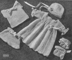 vintage doll knitting patterns baby doll
