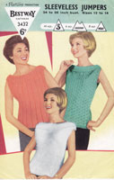 vintage knitting pattern for beautiful summer top