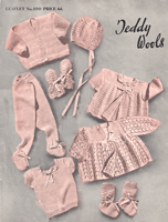 vintage baby layette 1940s