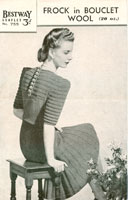 ladies 1940's knitting patterns