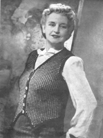 vintage waistcoat knitting pattern from 1940s to fit 38-40 inch bust