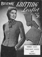 vintage bestway knitting patterns 1940s