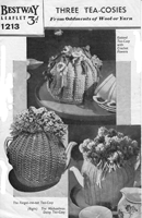 vintage tea cosy knitting pattern form 1940