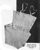 vintage ladies underwear vest and panties knitting pattern 1940s