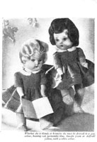 Miss rosebud doll knitting pattern winter dress knitting pattern from 1959