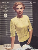 1940s ladies summer top knitting patterns vintage