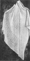 vintage baby knitting pattern for shawl