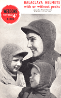 vintage childs caps and bonnet knitting patterns 1950s