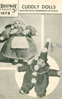 vintage knitted toy pattern