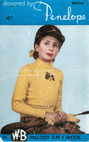 riding jumper for young girl knitting pattern