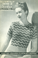 vintage knitting pattern ladies