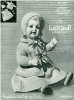 vintage baby doll knitting pattern