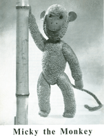 vintage monkey knitting pattern