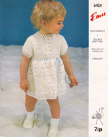 vintage baby crochet pattern 1970s