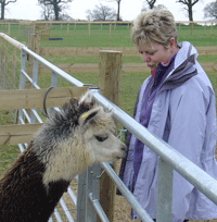 One of my adoring fans - Jacki from Warminster