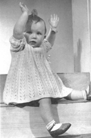 vintage baby knitting pattern pram set 1940s