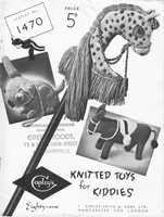 vintage toy pattern 1940s 