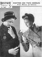 vintage ladies gloves from 1940s