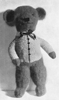 vintage teddy from woman and home 1940s