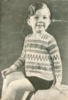 vintage childrens fair isle knitting patterns