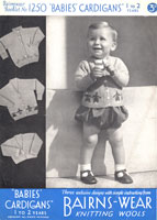 knitting pattern for boys fair isle cardigan 1930s