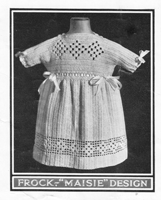 baby dress crochet pattern from 1920s book