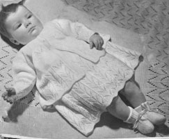 vintage baby layette 1940s