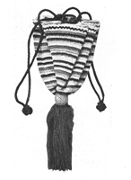vintage crochet bag pattern from 1917