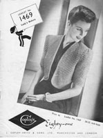 vintge 1940s ladies bolero knitting patterns