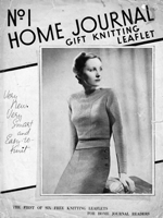 vintage 1930s jumper lknitting pattern