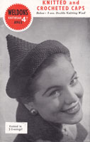 1940s vintage hat knitting pattern wartime