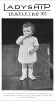 vintage baby knitting pattern baby dress 1920s