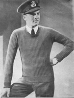 vintage world war 2 army jumper knitting pattern
