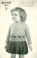 vintage childs fair isle knitting patterns